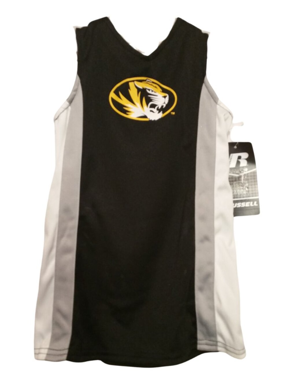 Missouri Tigers Russell Athletic Toddler Cheerleader Dress Size 3T- NEW